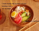 即席ナムルで具だくさん冷麺作り方3写真