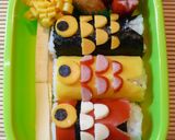 キャラ弁「こいのぼり」細巻き1本で簡単!作り方9写真