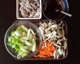 **イカゲソのピリ辛味噌炒め**作り方1写真
