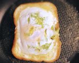 ランチにも☆キャベツ入りエッグトースト☆作り方7写真
