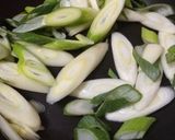 とろりん♪長ねぎ豆乳のクリームパスタ★作り方2写真