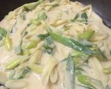 とろりん♪長ねぎ豆乳のクリームパスタ★作り方4写真