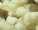 大根とこんにゃくのサイコロきんぴら♪作り方9写真