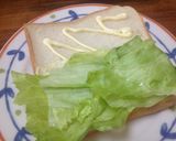 お手軽焼きそばサンド→ラップでお弁当にも作り方3写真