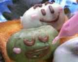 端午の節句に❀ぷちゅデコ柏餅トースト♡作り方6写真