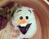 オラフ弁当＊アナと雪の女王作り方2写真