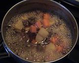 秘伝の牛筋の煮込み作り方3写真