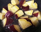 フライパンで簡単☆カリッカリ大学いも作り方3写真