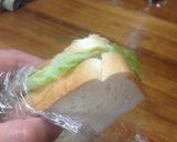お手軽焼きそばサンド→ラップでお弁当にも作り方7写真