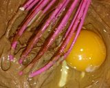 糖質制限♪ﾁｰｽﾞｹｰｷ～ﾁｮｺ風味★作り方2写真