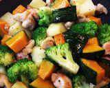 ♡緑黄色野菜の簡単チーズ焼き♡作り方3写真