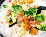 ♡緑黄色野菜の簡単チーズ焼き♡作り方4写真