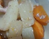 大根煮物の豚バラ巻き作り方1写真