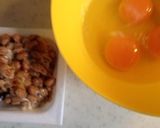 納豆オムレツ作り方1写真