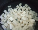 豆腐と卵、もやしの具だくさんスープ作り方1写真