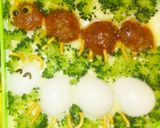 簡単☆レトルト食材のドリアキャラ弁♪作り方15写真