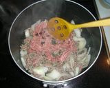 ひき肉じゃが作り方2写真