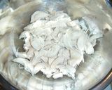 鶏ささみのバンバンジー風作り方2写真