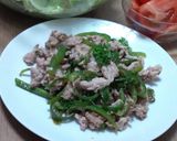 豚ピーマンの塩ショウガ焼き作り方4写真