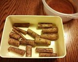 たたきごぼう 白ゴマ風味 三杯酢漬けです作り方8写真