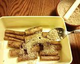 たたきごぼう 白ゴマ風味 三杯酢漬けです作り方9写真