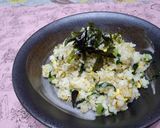 大根の葉としらすのゴマ油炒め作り方5写真