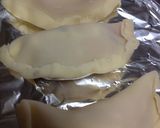 餃子の皮で簡単カルツォーネ風ピザ作り方3写真