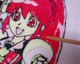 ハピネスチャージ プリキュア ケーキ作り方5写真