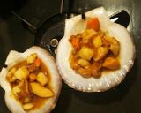 居酒屋レシピ♪殼付き ホタテの味噌焼き作り方5写真