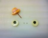 ジブリ❈キャラ弁　トトロ　メイガニ作り方2写真