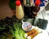 旨味凝縮★サニーレタスとちくわのサラダ作り方1写真