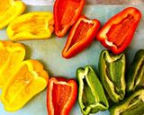 カラフル♪しっとりカラーピーマン肉詰め作り方5写真