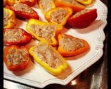 カラフル♪しっとりカラーピーマン肉詰め作り方6写真