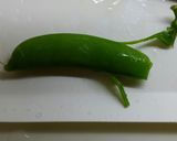 スナップエンドウ　茹で・保存作り方4写真