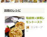 塩胡桃×蜂蜜レモントースト作り方9写真