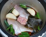 圧力鍋でのカワハギの煮付け作り方3写真