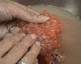 手作りがおいしい　イクラの醤油漬け作り方1写真