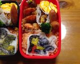 オブアートキャラ弁　リロ＆スティッチ作り方4写真
