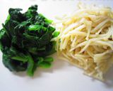 ✿ホウレン草とエノキ茸の中華風和え物✿作り方2写真