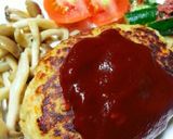 簡単ヘルシー☆とうふハンバーグ☆作り方4写真