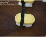 こどもの日キャラ弁＊玉子寿司のこいのぼり作り方2写真