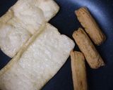 ごぼう天と薄揚げの簡単和え物作り方1写真