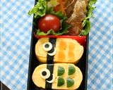 こどもの日キャラ弁＊玉子寿司のこいのぼり作り方6写真