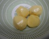 新じゃが芋としめじの味噌汁作り方3写真