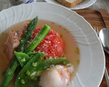まるごとトマトのポトフ風スープ作り方5写真