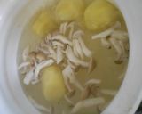 新じゃが芋としめじの味噌汁作り方11写真