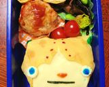 妖怪ウオッチ キャラ弁 ゴルにゃん♪作り方5写真