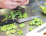 空豆のスープ（イタリア＋中華風）作り方2写真
