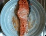鮭とニラのキムチ和え作り方1写真