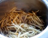 ごぼうtoセロリのカレーきんぴら作り方2写真